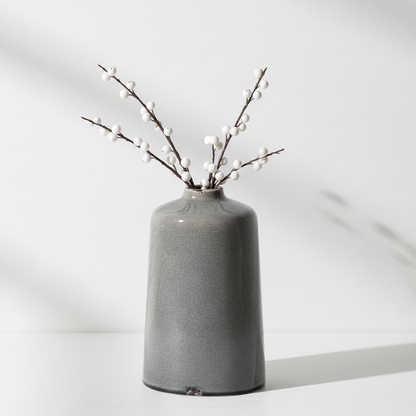 Garda Grey Glazed Liv Vase