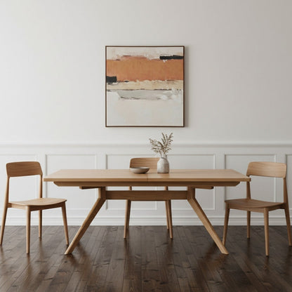 Isla Oak 1.6m Extendable Dining Table