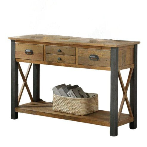 Urban Elegance - Reclaimed Wood Console Table - Console Table - Heart of Kitchens