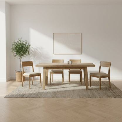 Eaton Country Oak  2.3m Extendable Dining Table