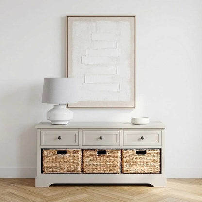 Devonshire Putty Pine Wood Sideboard