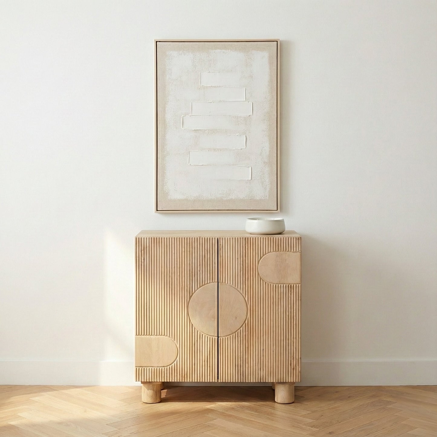 Austin Solid Mango Wood Small Sideboard