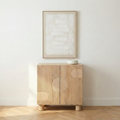Austin Solid Mango Wood Small Sideboard