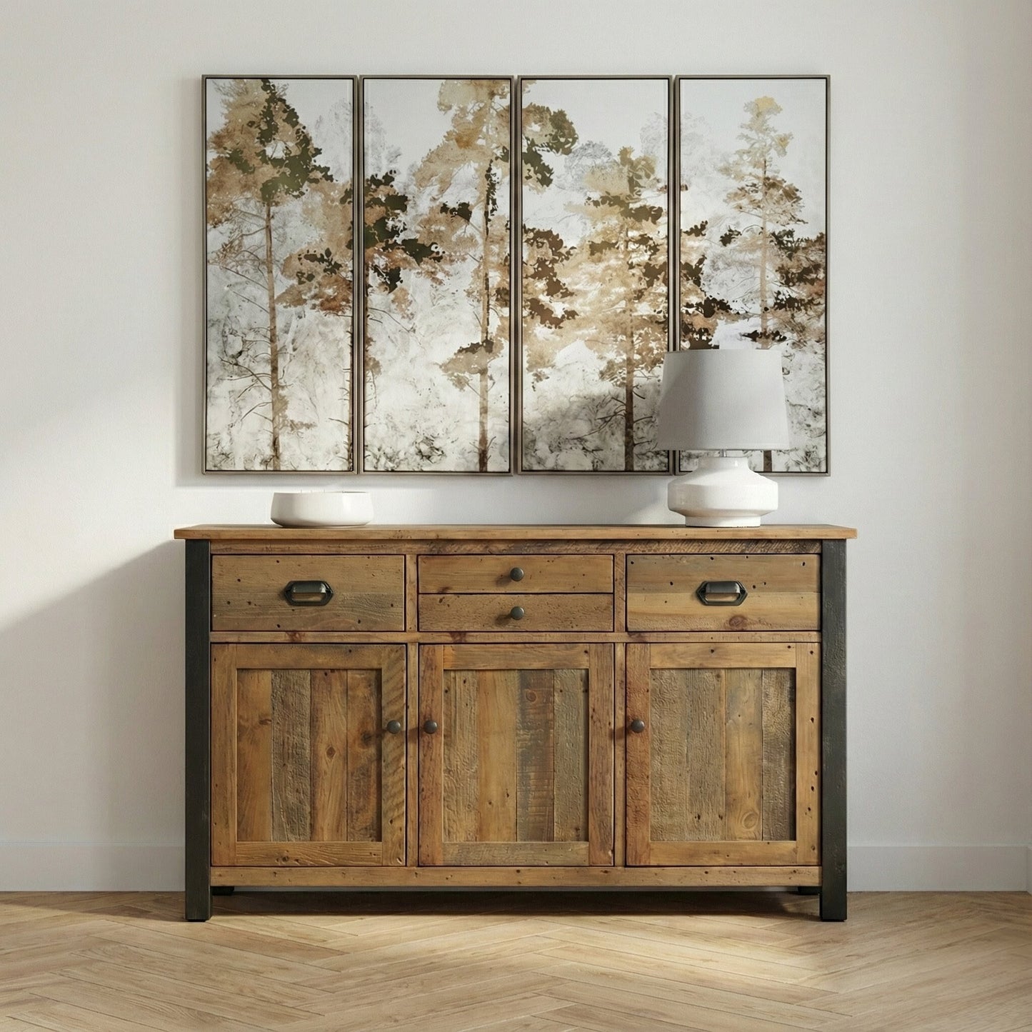 Urban Elegance - Reclaimed Wood Sideboard