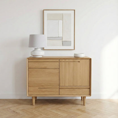 Scandic Solid Oak Small sideboard