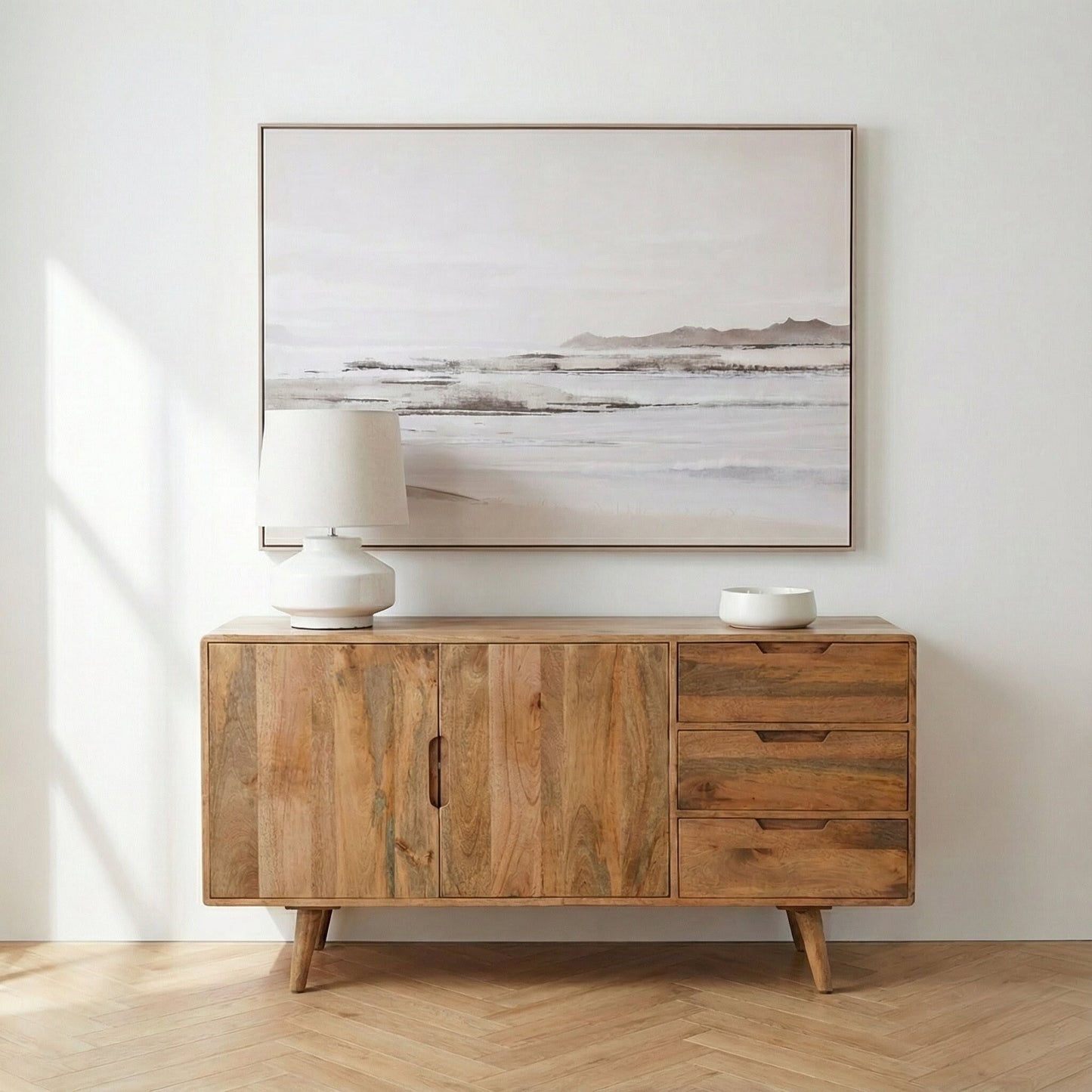 Kaya Mango Wood Large Sideboard