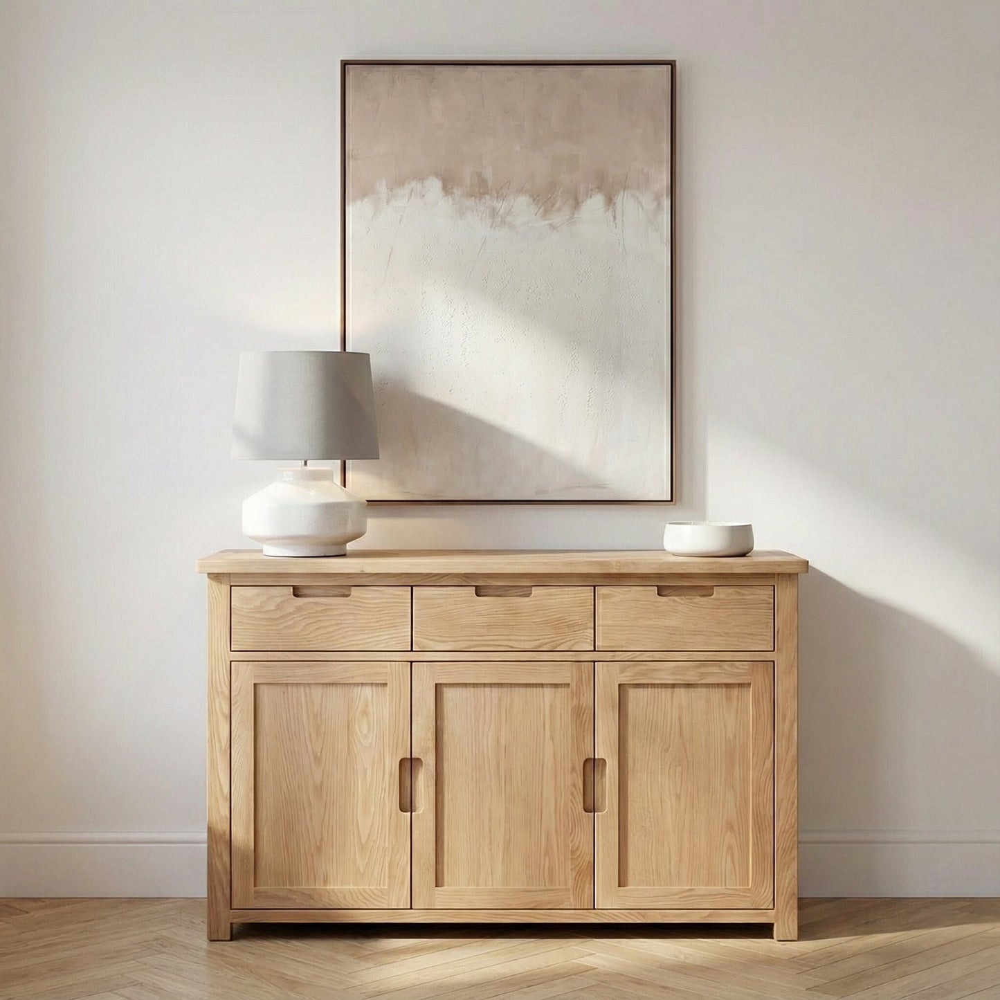 Chester Solid Oak Large Sideboard