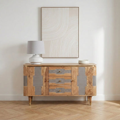 Hawksy Acacia Wood Sideboard