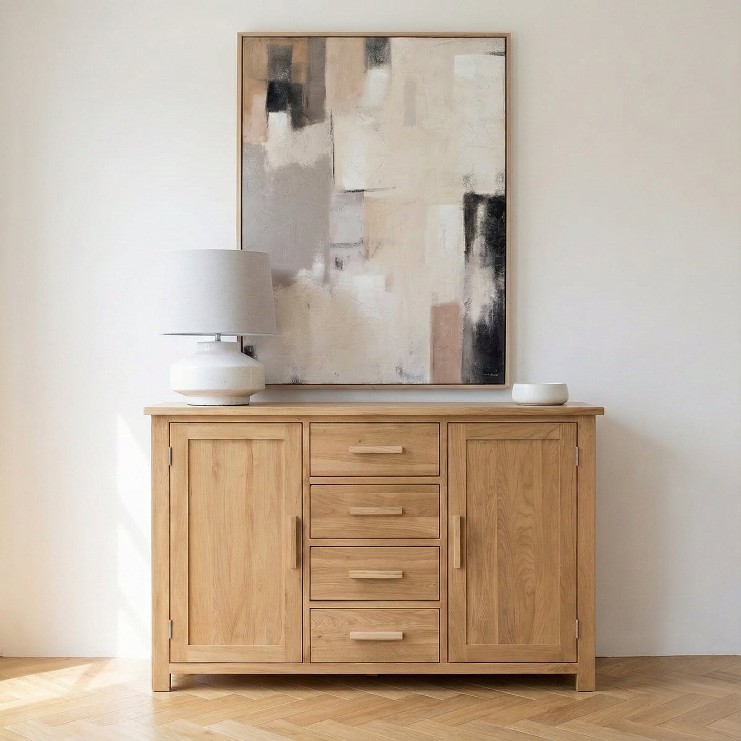 Opus Solid Oak Large Sideboard