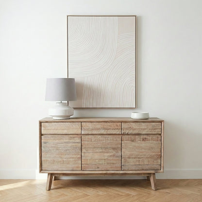 Kalmar Sand Wash Acacia Wood Sideboard