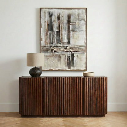 Monterey Mango Wood  Four Door Buffet Sideboard