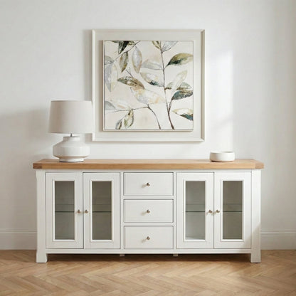 Chesterfield Oak 4 Door Sideboard