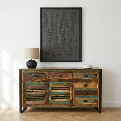 Urban Chic Reclaimed Wood Large Sideboard