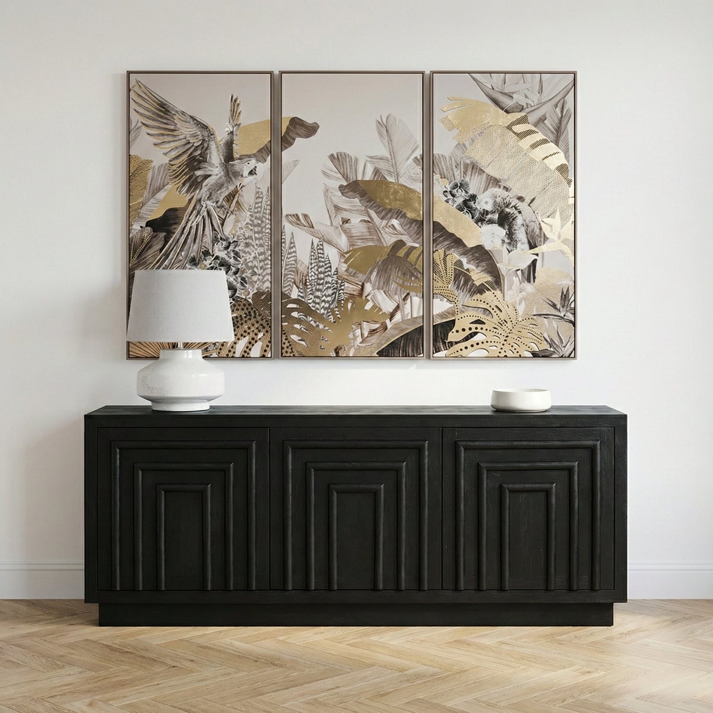 Silas Black Mango Wood Sideboard