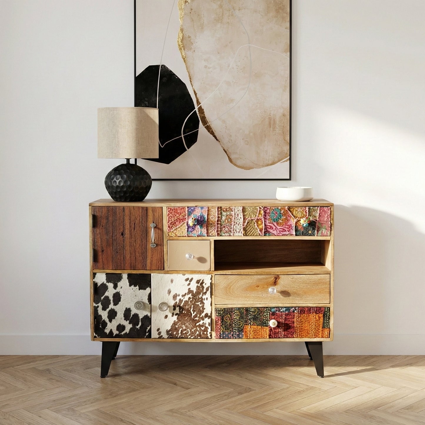 Sorio Large Reclaimed Wood Sideboard