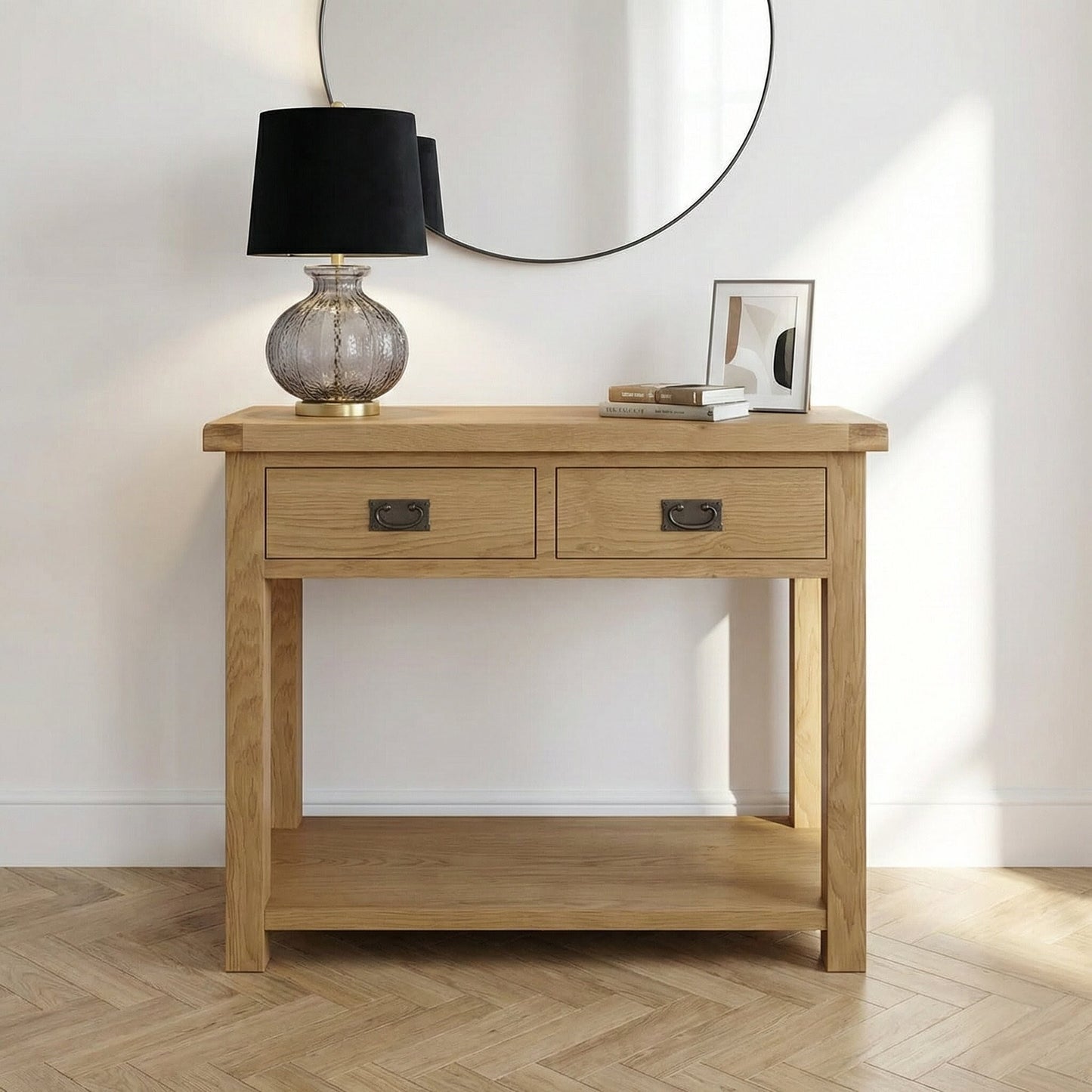 Dewsbury Oak Medium Console Table