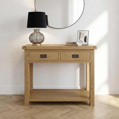 Dewsbury Oak Medium Console Table