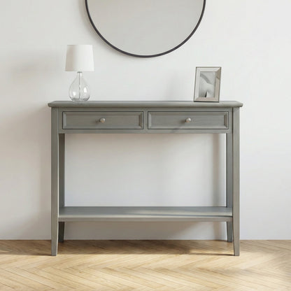 Serene Two Drawer Console Table