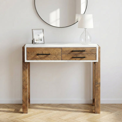 Trinity - Reclaimed Wood Small Console Table