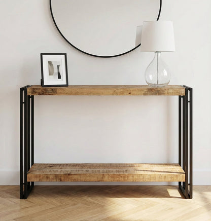 Cosmo Industrial Console Table