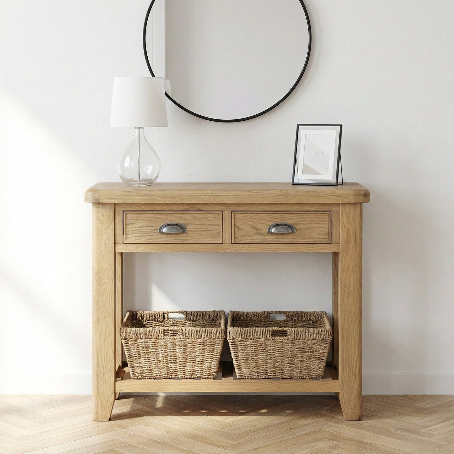 Eaton Country Oak Console Table