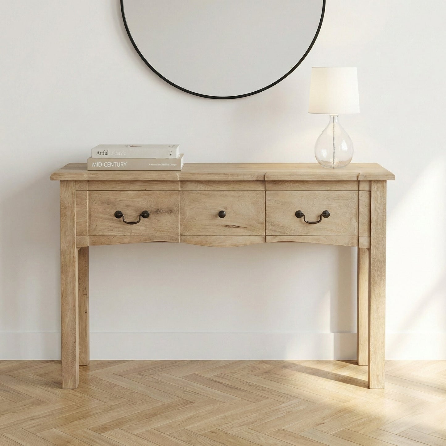 Copgrove 3 Drawer Console Table
