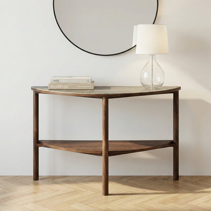 Freya Curved Console Table
