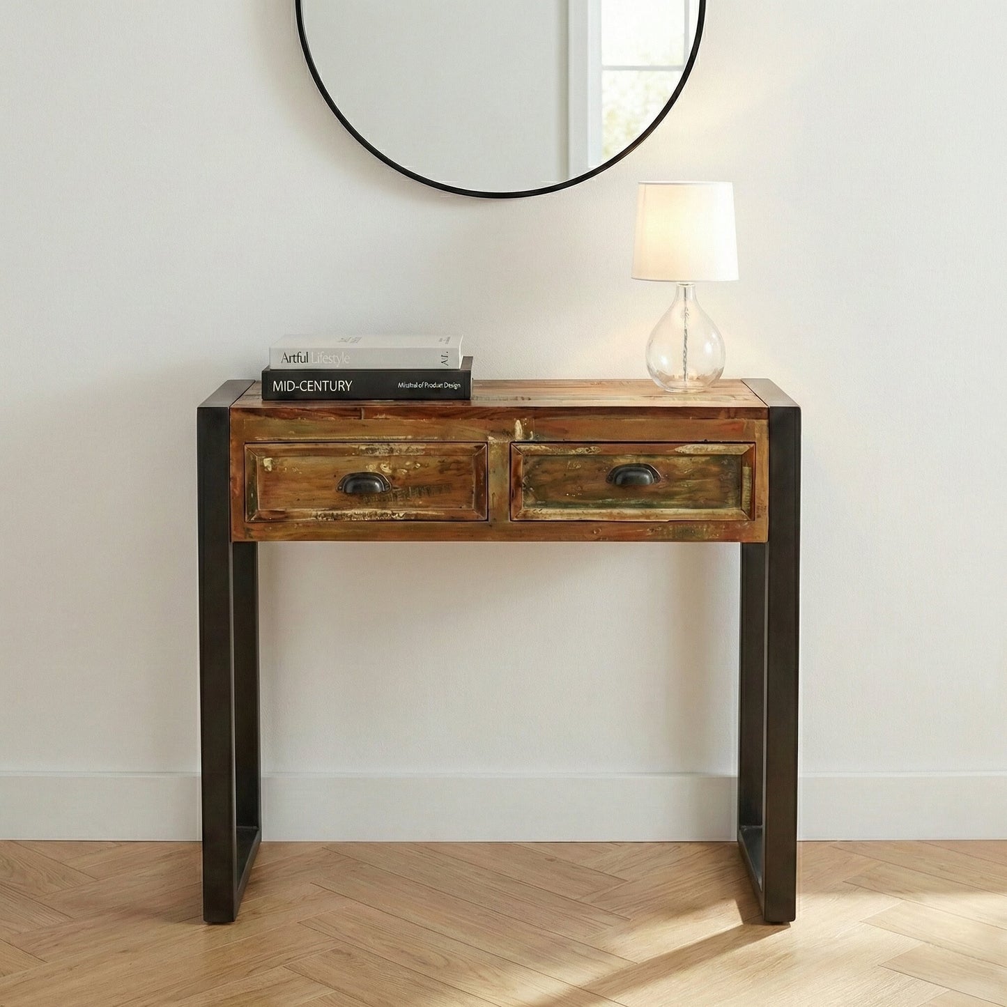 Urban Chic Reclaimed Wood Console Table