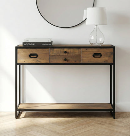 Ooki Reclaimed Wood Large Console Table