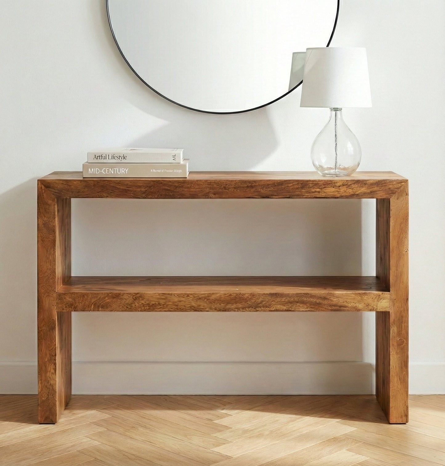 Nala Light Mango Console Table