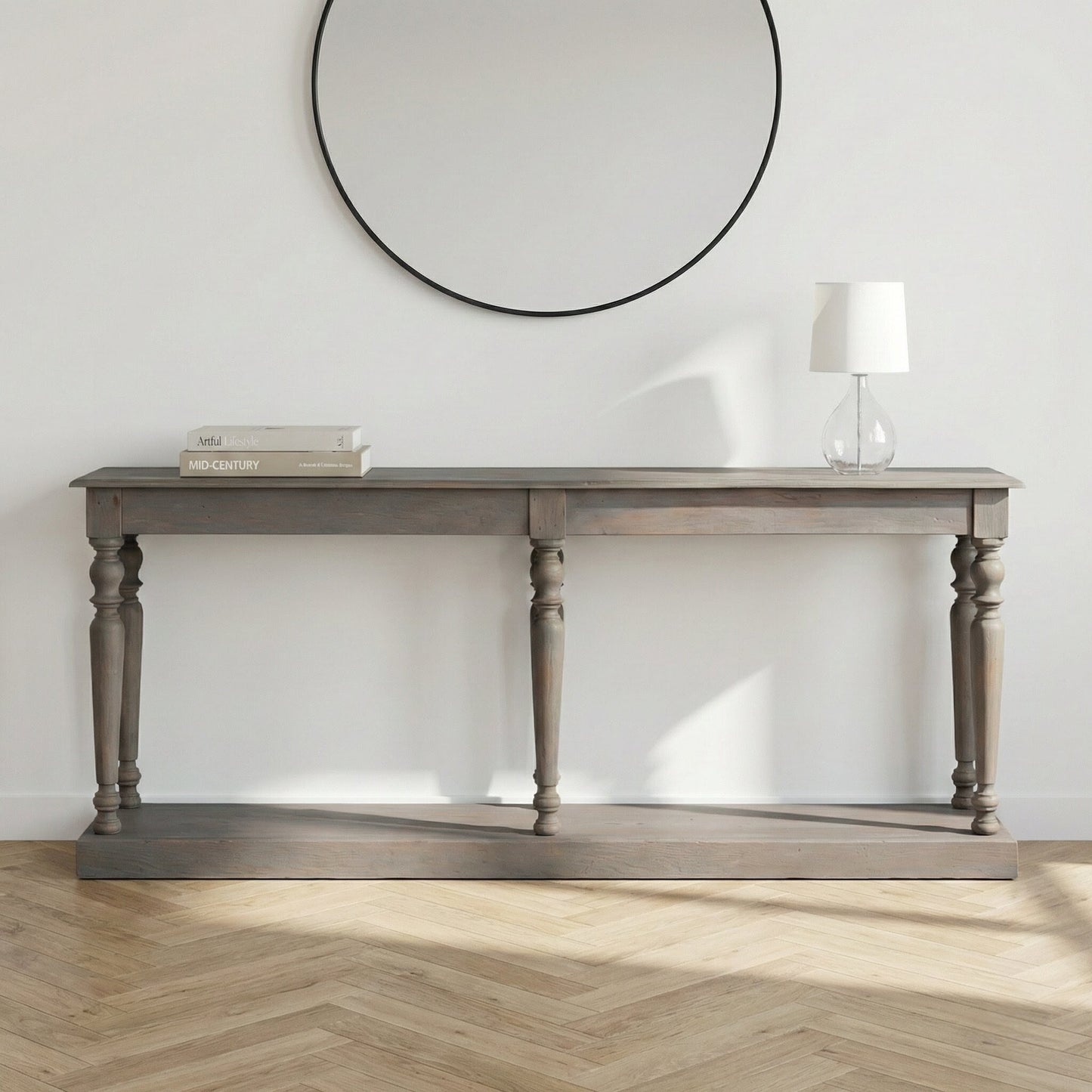 Arbouré Rustic Mango Wood Console Table