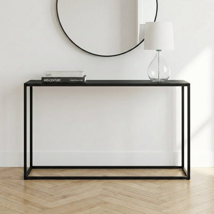 Fern Black Console Table
