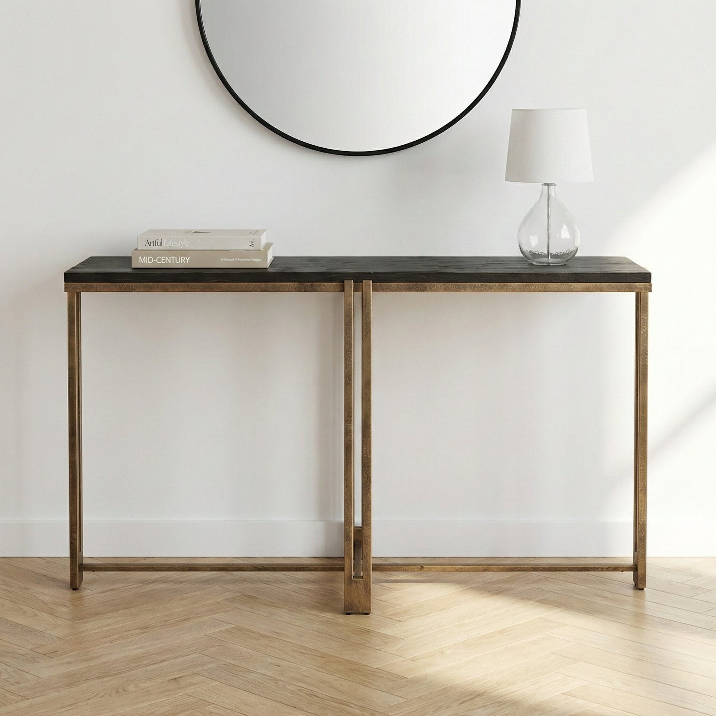 Dalston Black Console Table