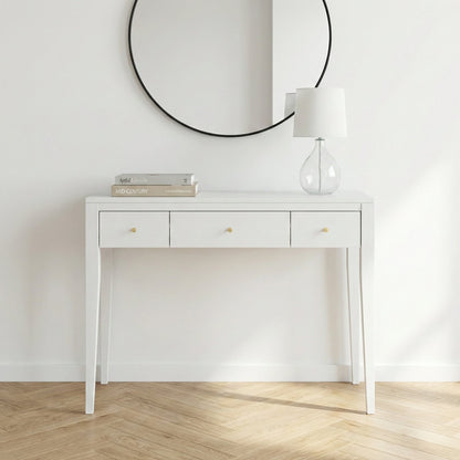 Elcott 3 Drawer Console Table