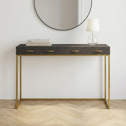 Looma Shagreen Console Table