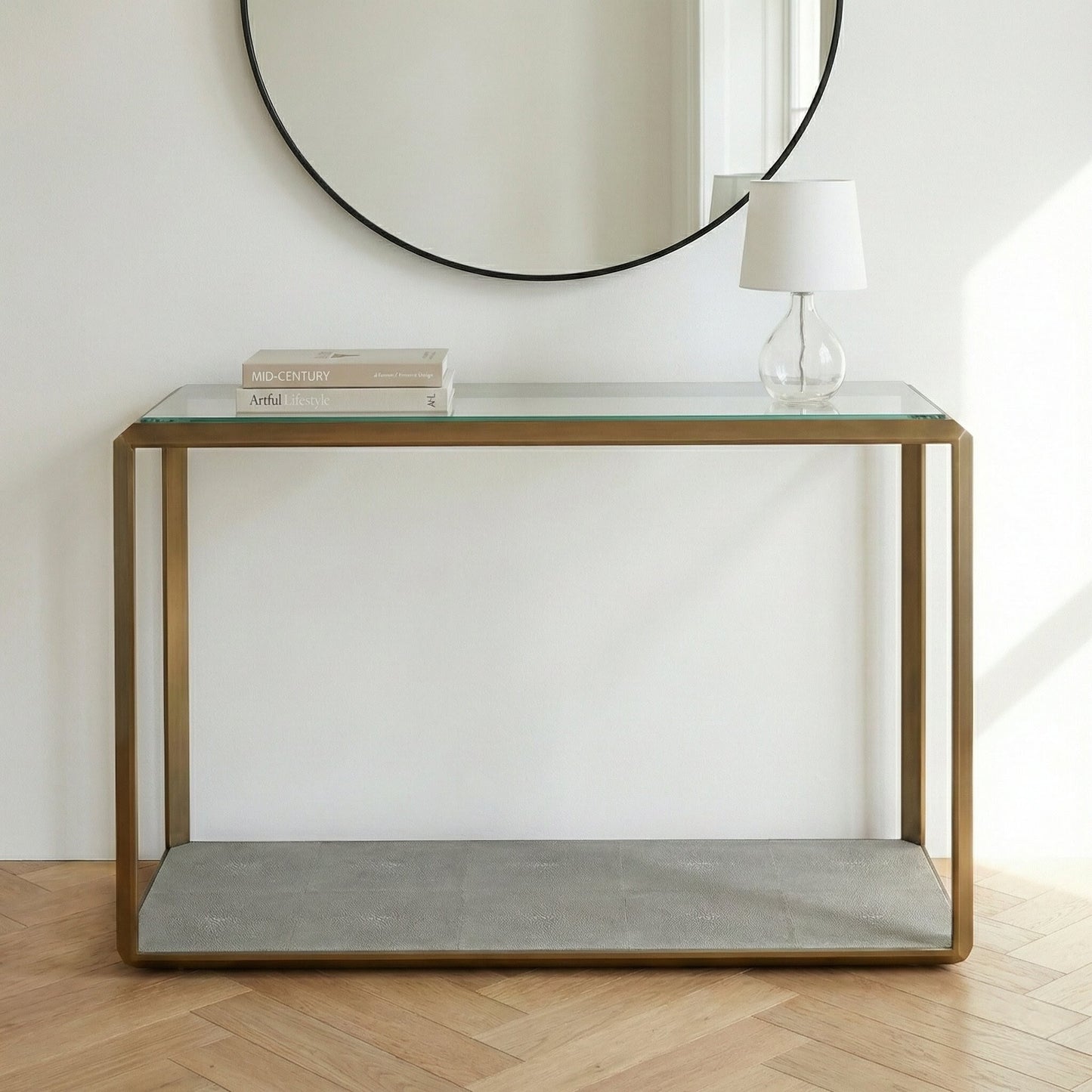 Liora Shagreen Console Table