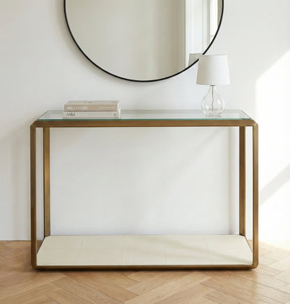 Liora Shagreen Console Table