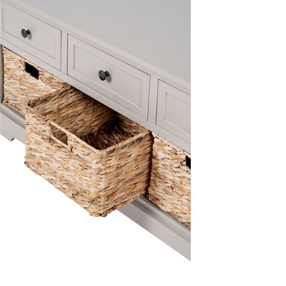 Devonshire Putty Pine Wood Sideboard