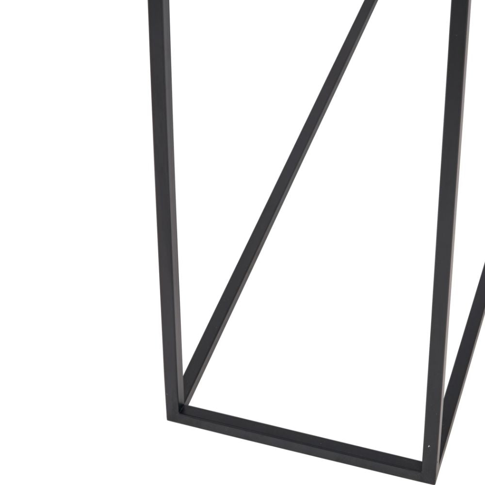 Kalani White Marble Console Table