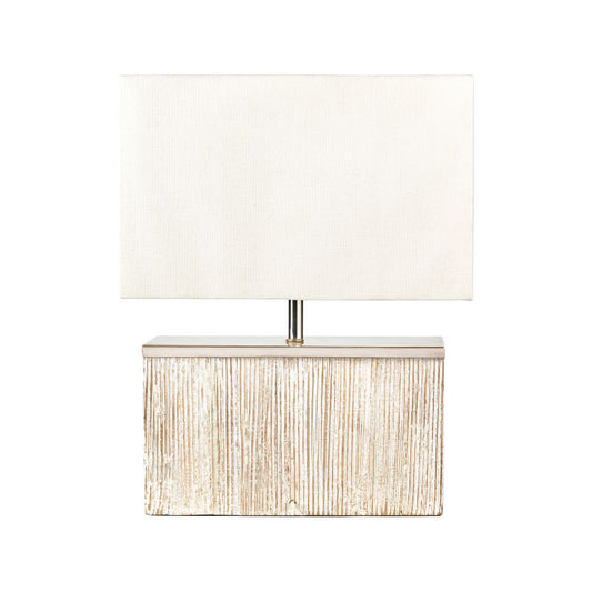 Hampton Wood White Wash Table Lamp