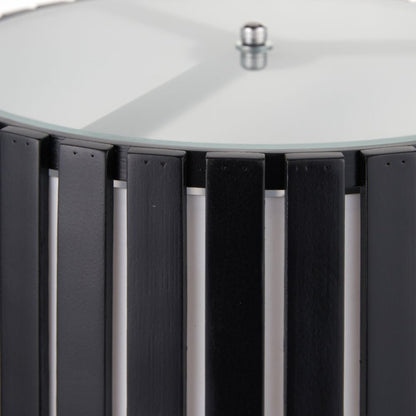 Rabanne Slatted Pine Wood Tripod Table Lamp