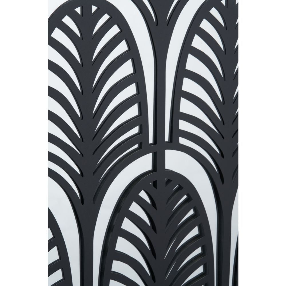 Metal Rectangular Mirrored Wall Art