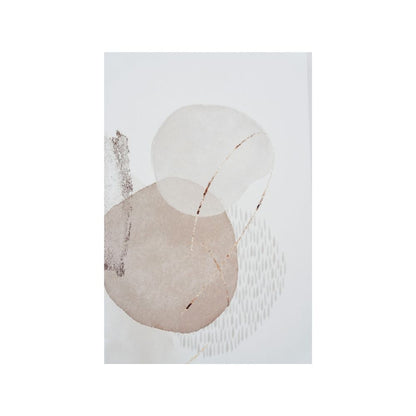 Canvases Natural Abstract with Natural Frame (Set of 2)