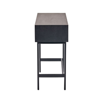 Hailee Pine Wood 2 Drawer Console Table