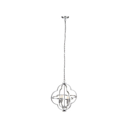 Amine 4 Light Fleur De Lys Pendant