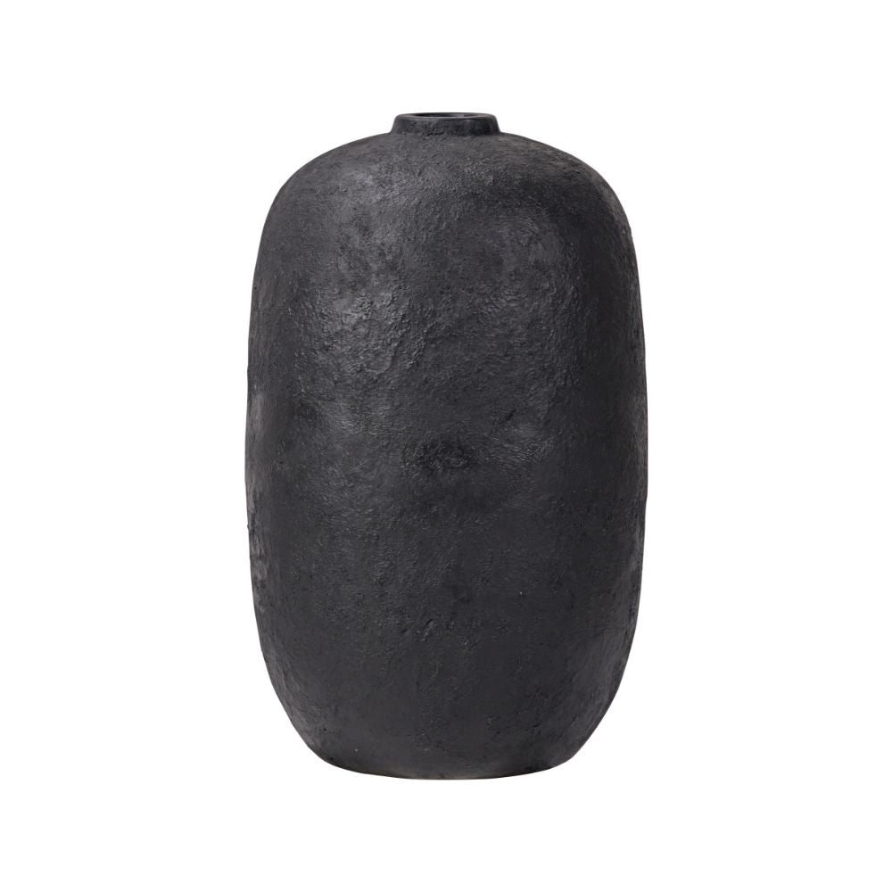Fibrestone Black Decorative Tall Vase