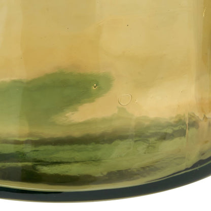 Recycled Glass Forest Green Bottle Vase