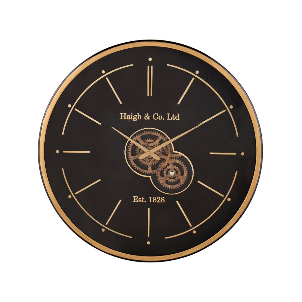 Wood Working Cog Wall Clock