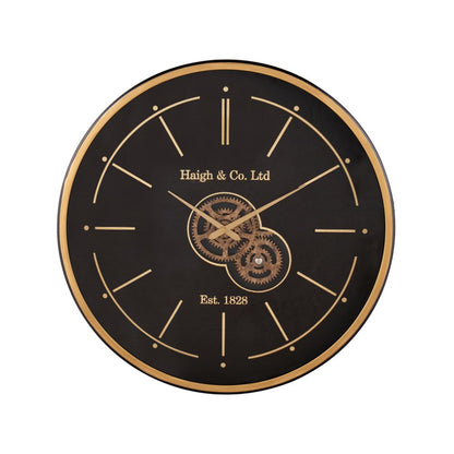 Wood Working Cog Wall Clock