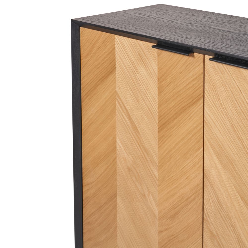 Hailee Pine Wood 2 Door Sideboard